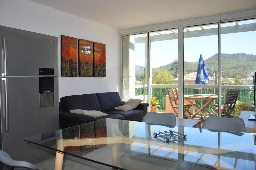 Le Sof Paradis Grand T2 Sur La Plage Des Lecques Saint-Cyr-sur-Mer Extérieur photo